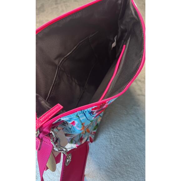 Samantha‎ Brown Crossbody Bag, Key Fob, Change Purse NWT - Picture 5 of 8